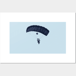 Parachuting Posters and Art